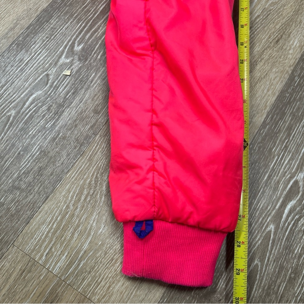Vintage Columbia Reversible Neon Pink & Purple Mens Medium Retro Ski/BoardJacket - Picture 13 of 16